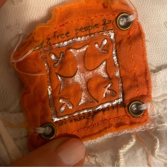 Free People Radial Print Peasant Dress - Picture 5 of 5